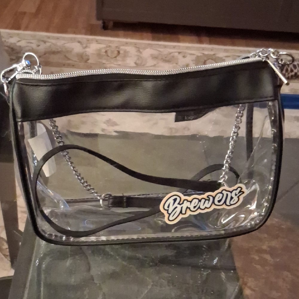 MILWAUKEE BREWERS CLEAR PURSE